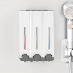Wall Mounted Shampoo and Conditioner Dispenser L