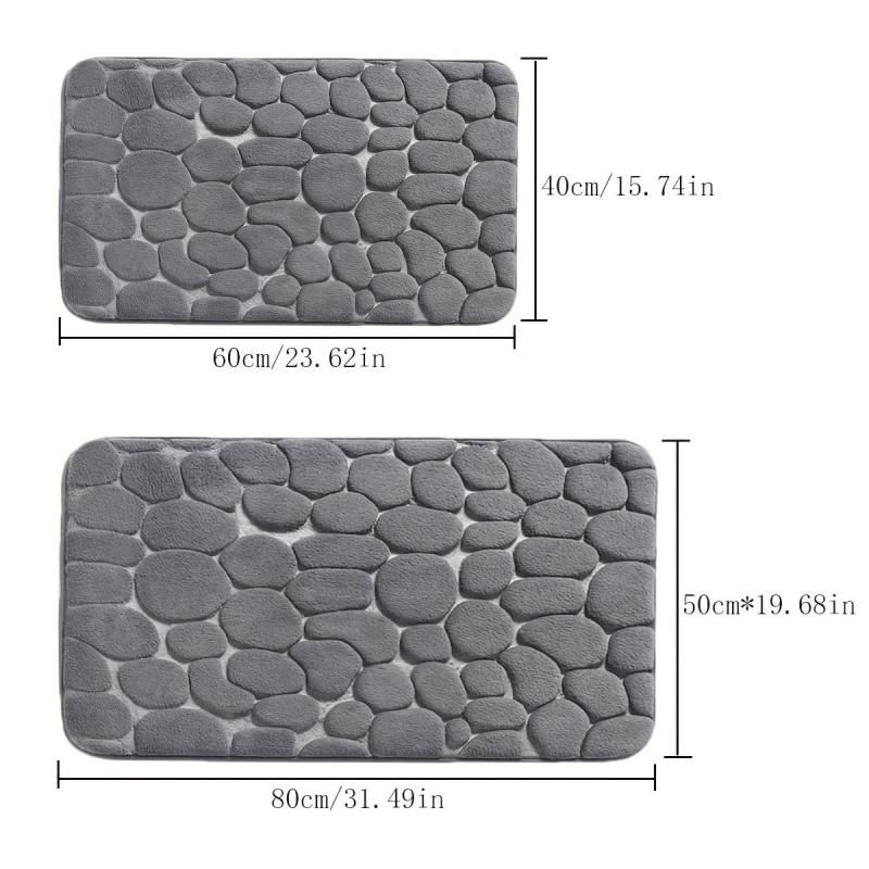 Soft Coral Velvet Pet Mat with Memory Foam Grey