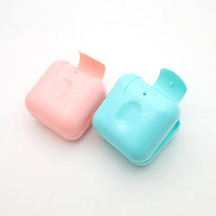 Portable Travel Soap Dispenser with Lid Convenient and Hygienic