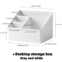 1pc grid Makeup Storage Box for Home and Bathroom Use