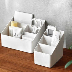 1pc grid Makeup Storage Box for Home and Bathroom Use