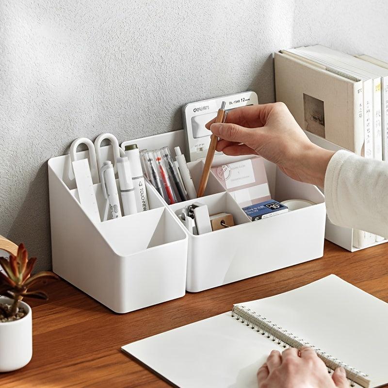 1pc grid Makeup Storage Box for Home and Bathroom Use