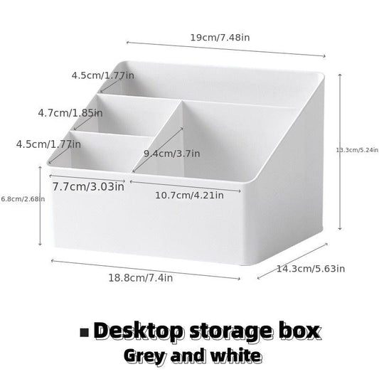 1pc grid Makeup Storage Box for Home and Bathroom Use