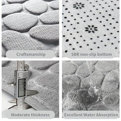 Soft Non Slip Memory Foam Bath Mat Essential Bathroom Accessory