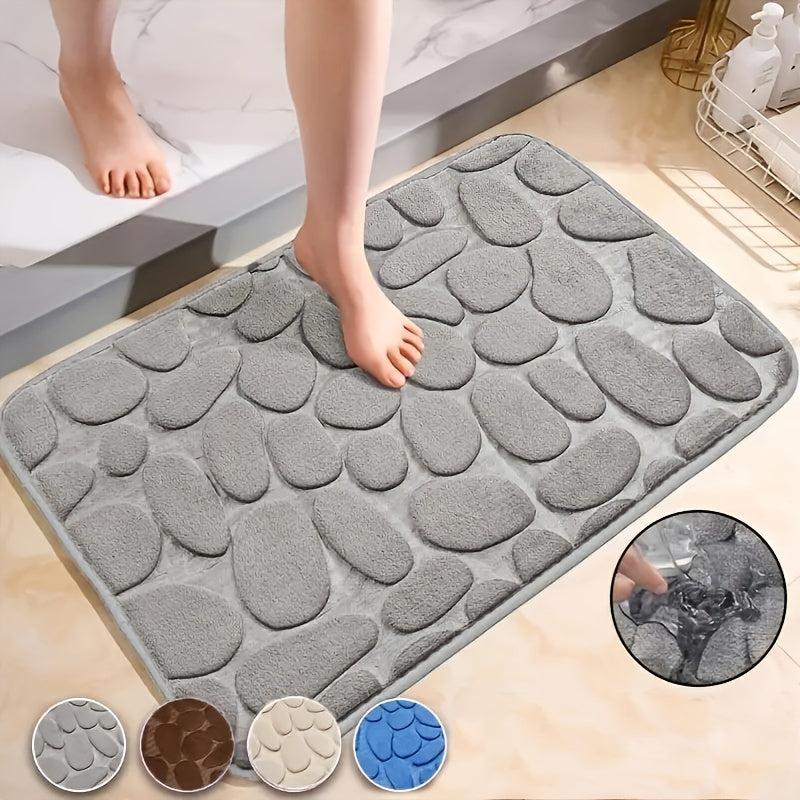 Soft Non Slip Memory Foam Bath Mat Essential Bathroom Accessory