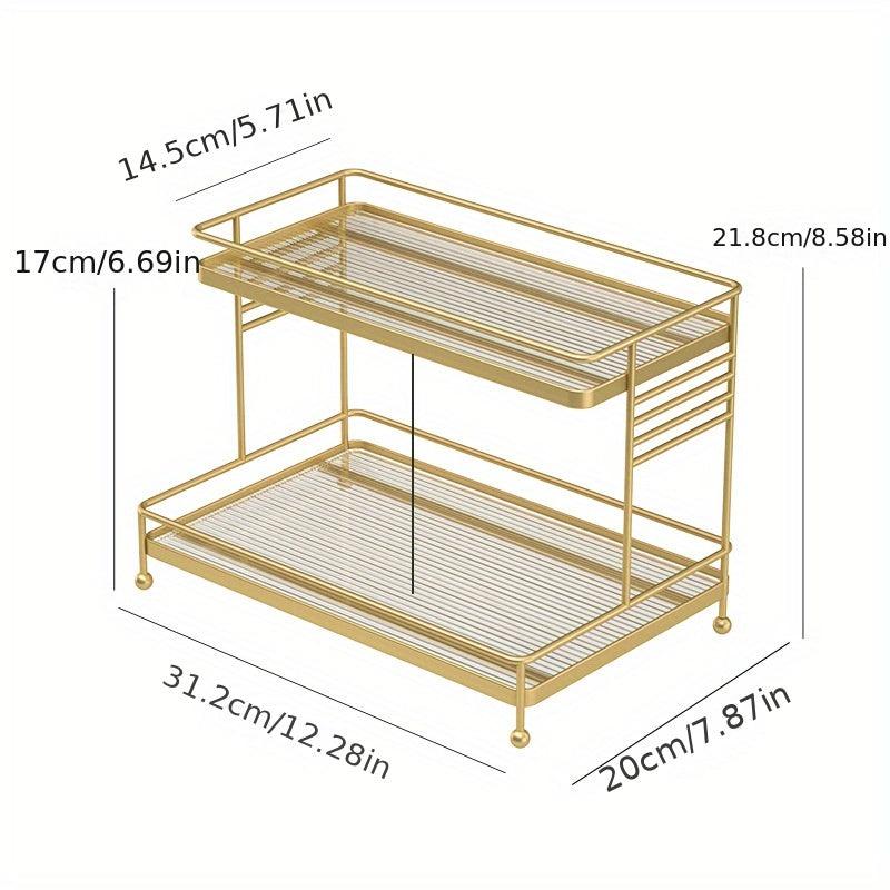Cosmetics Storage Rack Multifunctional Bathroom Shelves