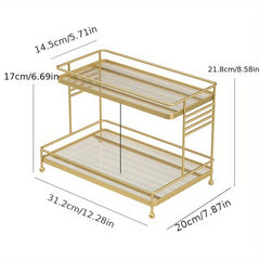 Cosmetics Storage Rack Multifunctional Bathroom Shelves