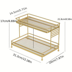 Cosmetics Storage Rack Multifunctional Bathroom Shelves