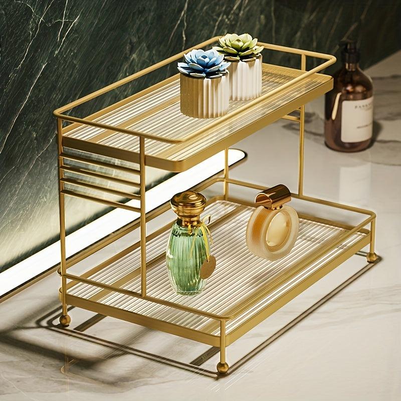 Cosmetics Storage Rack Multifunctional Bathroom Shelves