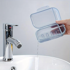 Travel Soap Box Sealed Portable Soap Holder