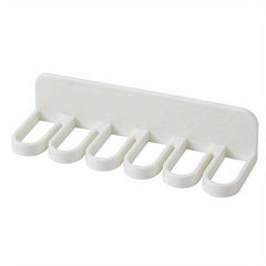 1pc Punching Strong Adhesive Hooks Wall Hanging Bathroom Storage Rack