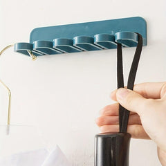 1pc Punching Strong Adhesive Hooks Wall Hanging Bathroom Storage Rack