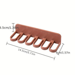 1pc Punching Strong Adhesive Hooks Wall Hanging Bathroom Storage Rack
