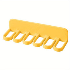 1pc Punching Strong Adhesive Hooks Wall Hanging Bathroom Storage Rack