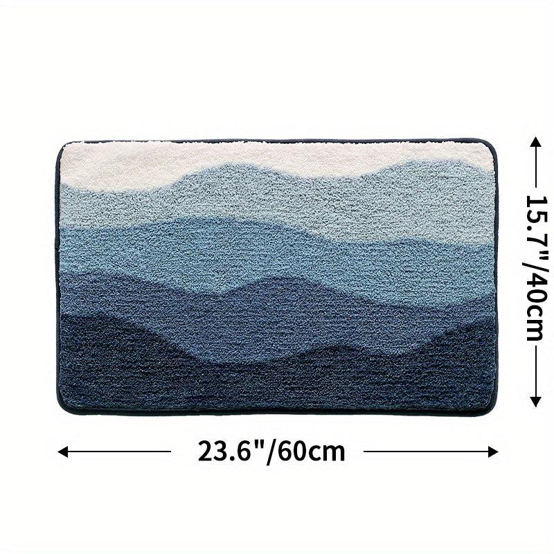Soft Plush Bath Rug Machine Washable Bath Mat
