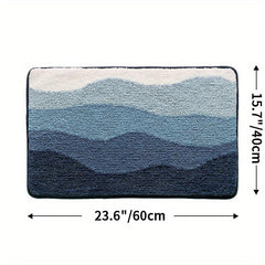 Soft Plush Bath Rug Machine Washable Bath Mat