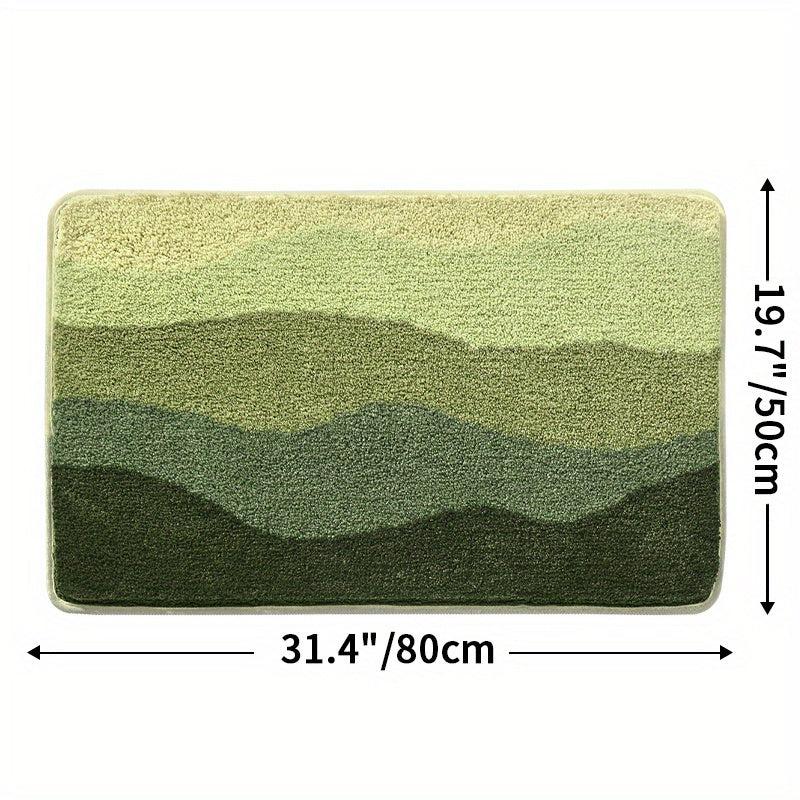 Soft Plush Bath Rug Machine Washable Bath Mat