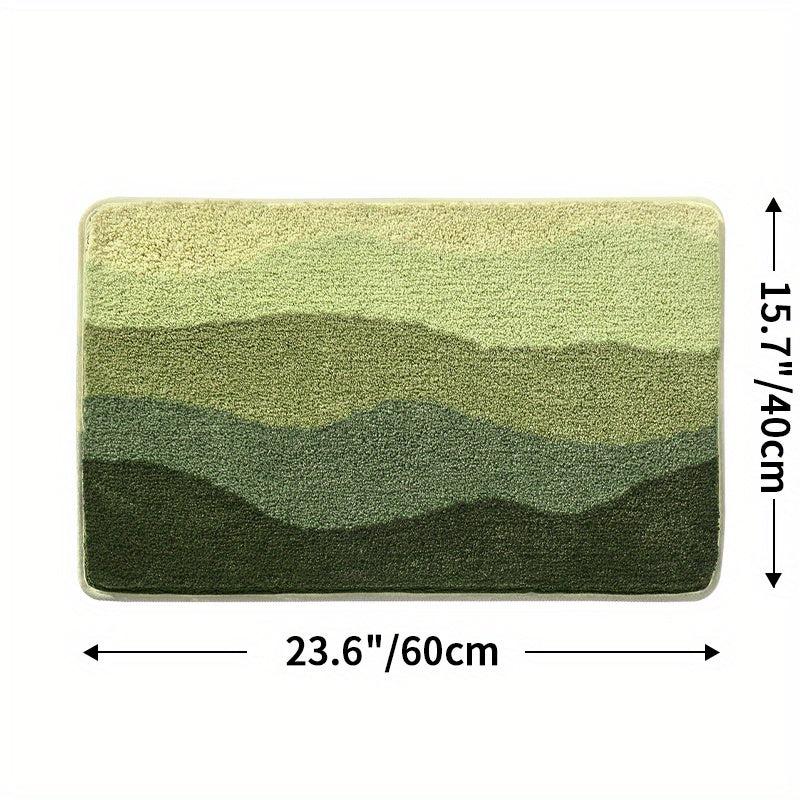 Soft Plush Bath Rug Machine Washable Bath Mat