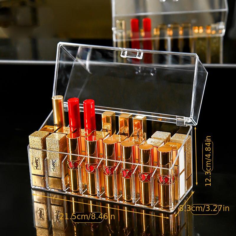 Dustproof Lipstick Storage Box 18 24 36 grids Lipstick Holder