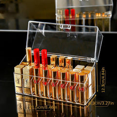 Dustproof Lipstick Storage Box 18 24 36 grids Lipstick Holder