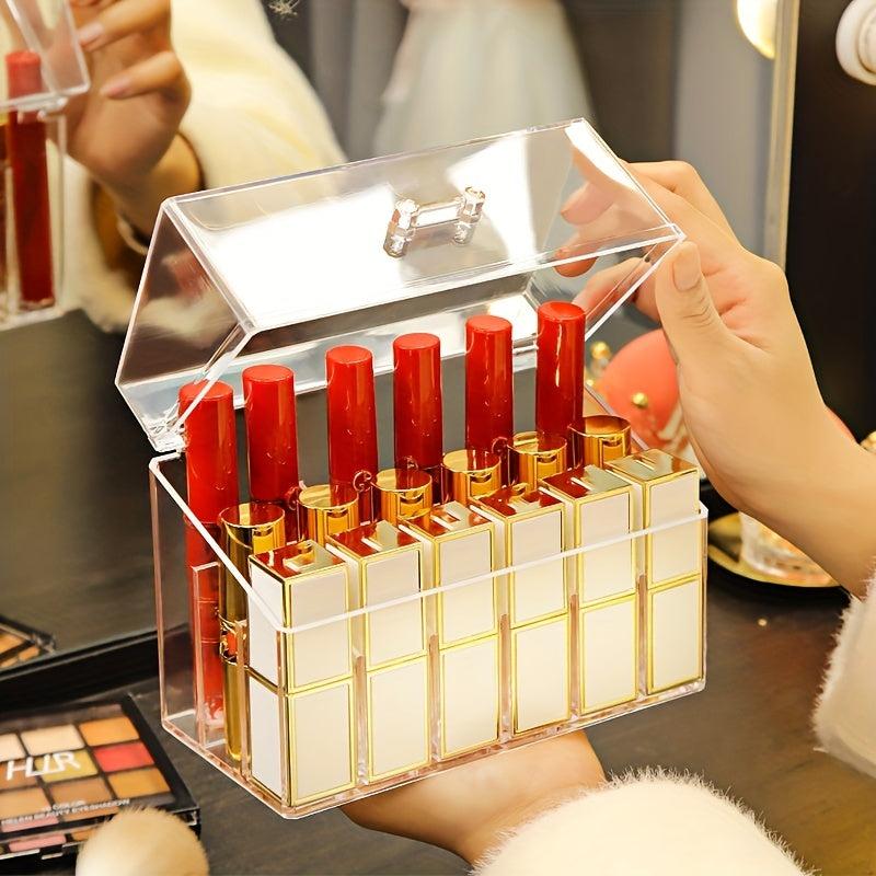 Dustproof Lipstick Storage Box 18 24 36 grids Lipstick Holder