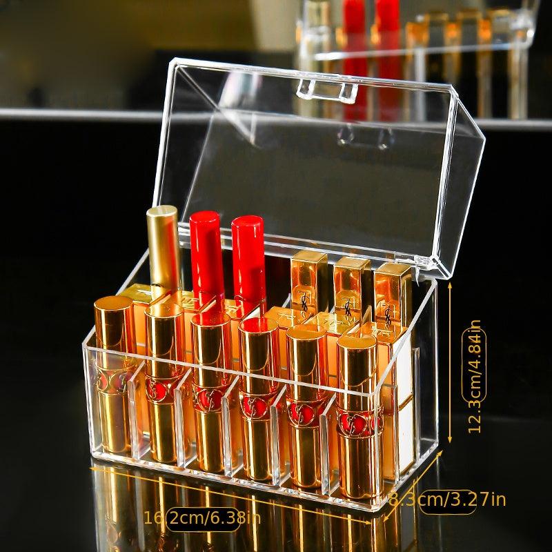 Dustproof Lipstick Storage Box 18 24 36 grids Lipstick Holder