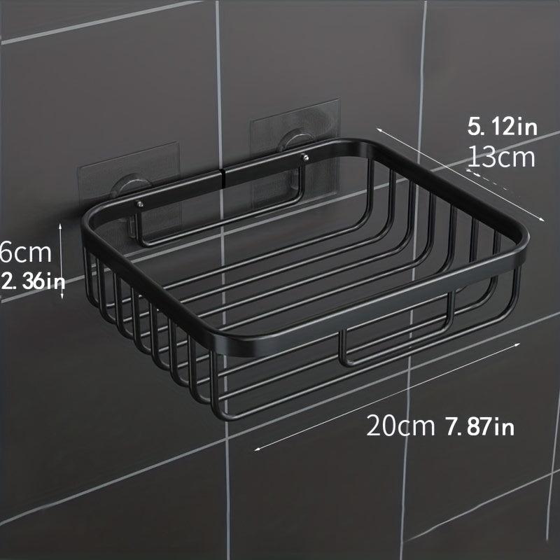 Toilet Paper Holder Wall Mounted Tissue Storage Rack Bathroom Organizer