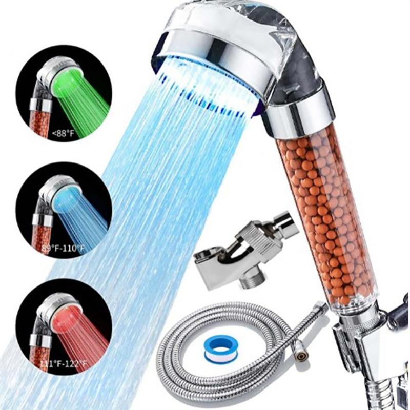 LED Color Changing Shower Head - Christmas & Thanksgiving Gift