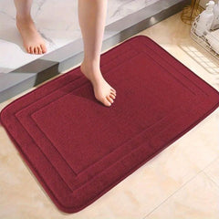 Soft Memory Foam Bath Rug Water Absorption Anti skid Mat
