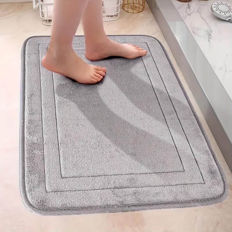 Soft Memory Foam Bath Rug Water Absorption Anti skid Mat