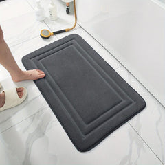 Soft Memory Foam Bath Rug Water Absorption Anti skid Mat