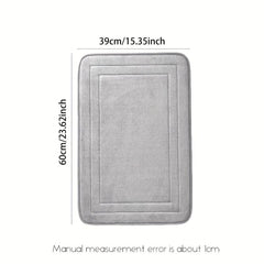 Soft Memory Foam Bath Rug Water Absorption Anti skid Mat