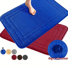 Soft Memory Foam Bath Rug Water Absorption Anti skid Mat