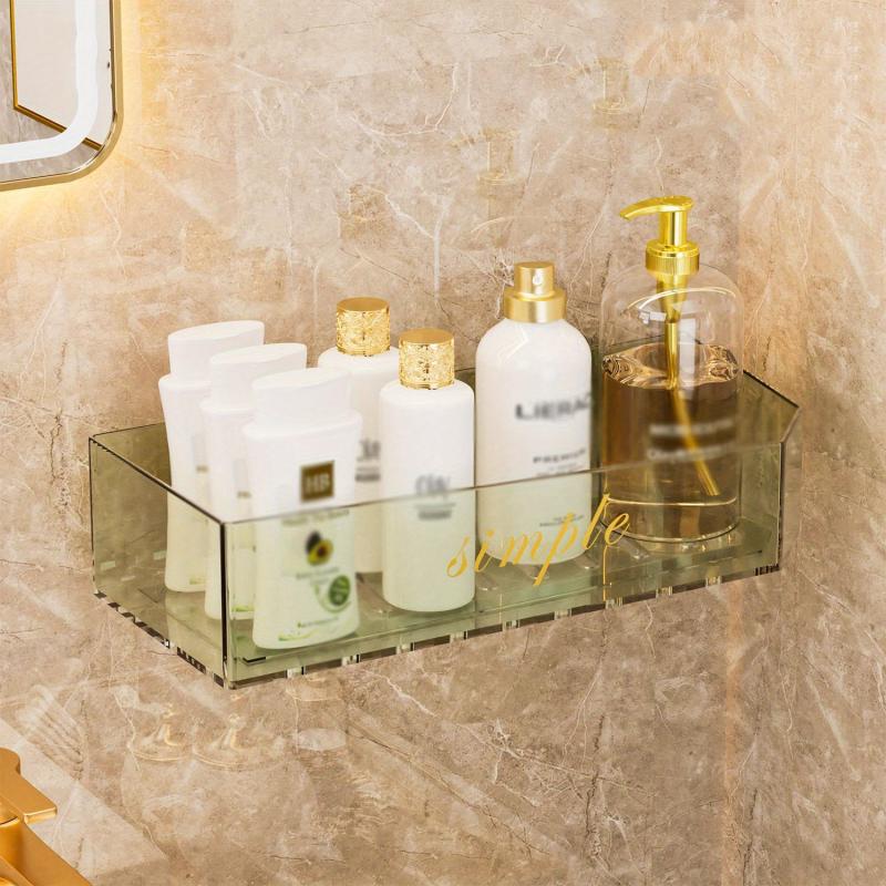 Wall Mounted Bathroom Shelf Shower Caddy Bathroom Storage Rack