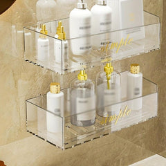 Wall Mounted Bathroom Shelf Shower Caddy Bathroom Storage Rack