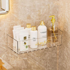 Wall Mounted Bathroom Shelf Shower Caddy Bathroom Storage Rack