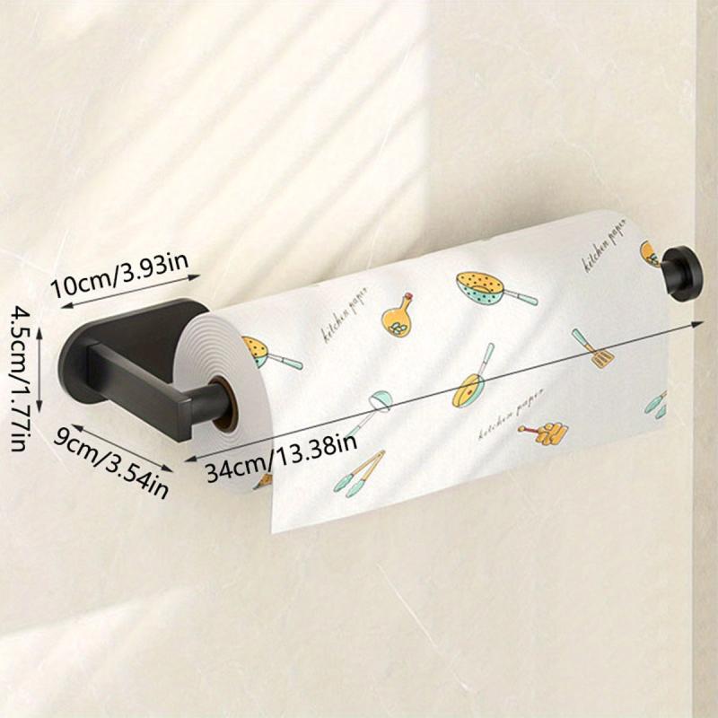 Self Adhesive Stainless Steel Towel Rack for Shower and Roll Paper