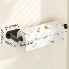 Self Adhesive Stainless Steel Towel Rack for Shower and Roll Paper