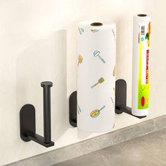 Self Adhesive Stainless Steel Towel Rack for Shower and Roll Paper