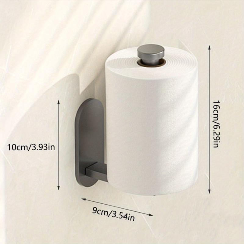 Self Adhesive Stainless Steel Towel Rack for Shower and Roll Paper