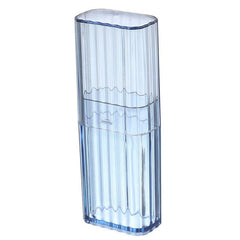 Travel Makeup Organizer Box, Transparent Cosmetics Holder, Swab Case