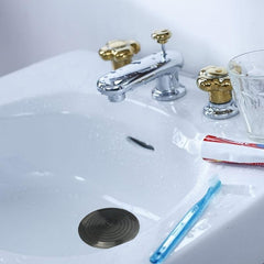 Silicone Bathtub Stopper Set - Drain Stoppers & Hair Catcher