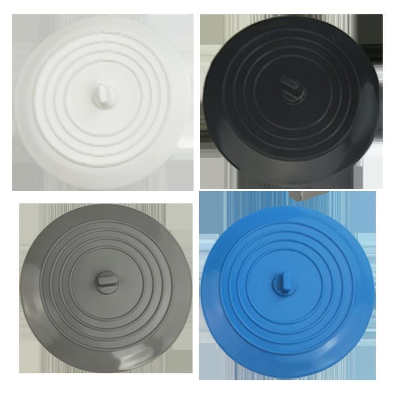 Silicone Bathtub Stopper Set - Drain Stoppers & Hair Catcher