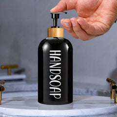 2pcs Large Capacity Soap Dispenser Set 500ml Liquid Plastic Dispenser