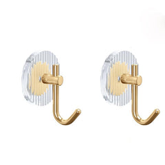 Acrylic Shower Hooks Self Adhesive Towel Holder Bathroom Accessories