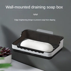 Wall Mounted Soap Dish Drainage Soap Container