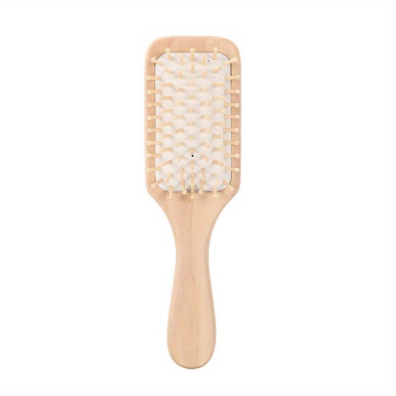 Bamboo Massage Comb Hairbrush for Women's Hair Care