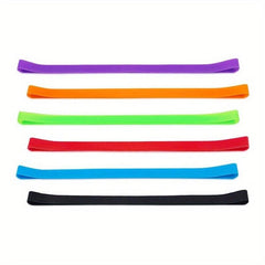 6pcs Silicone Beach Towel Bands Colorful Towel Holder Bands for Pool