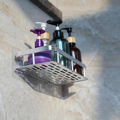 Aluminum Wall Mounted Storage Rack for Bathroom Accessories