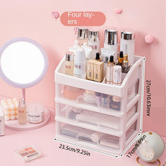 Drawer Cosmetic Storage Box Makeup Organizer Perfume Rack